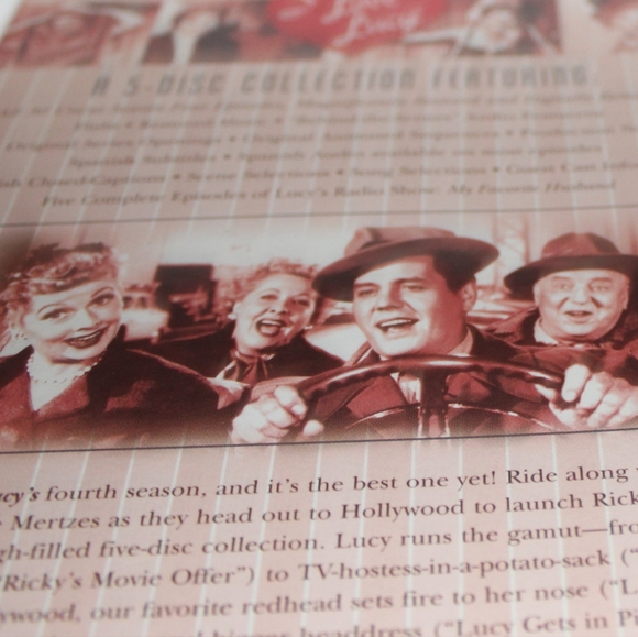 Three "I Love Lucy" Box Sets: Complete 1st Season, 4th Season, & Final Seasons - Picture 7 of 16